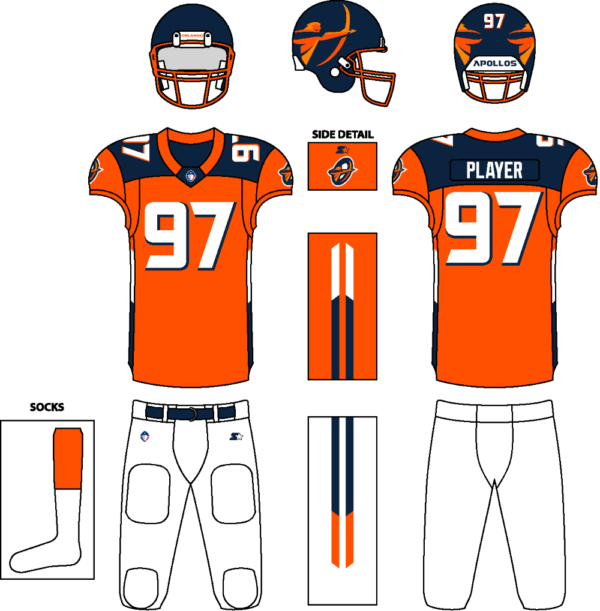 American Football Uniform